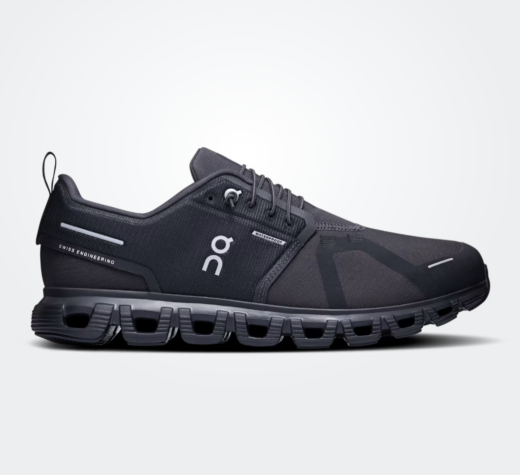 On Running Men's Cloud 6 Wp Shoes - Black / Black