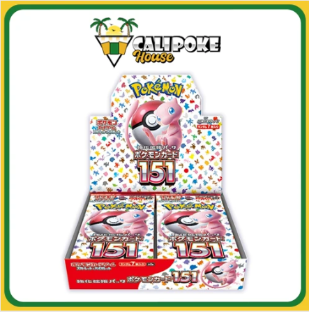 Pokémon Trading Card Game SV2A Scarlet & Violet Booster Box 151 Set Japanese Sealed